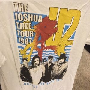 U2 Joshua tree tour t shirt
